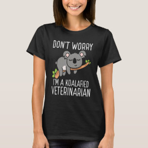 Camiseta Apreciação Veterinária Koalafied Vet Tech Essen