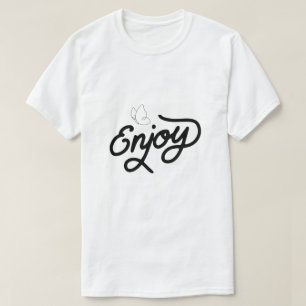 Camiseta Apreciar – Tipografia Simples e Positiva