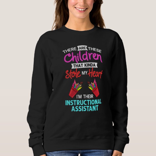 Camiseta Aprecição de Assistente Instrucional Escola Profes (Frente)