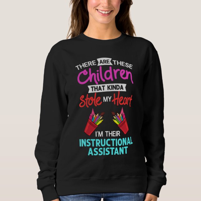 Camiseta Aprecição de Assistente Instrucional Escola Profes (Frente)