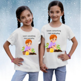 Camiseta Aprenda algo novo todos os dias