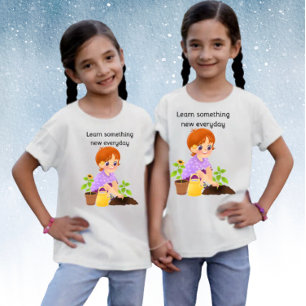 Camiseta Aprenda algo novo todos os dias