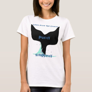 Camiseta Aprenda com o Criador, simplicidade, pureza