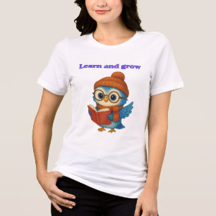 Camiseta Aprenda e cresça - Tee Motivacional