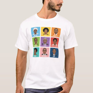 Camiseta Aprendendo com a História Negra Gráfica Inspirador