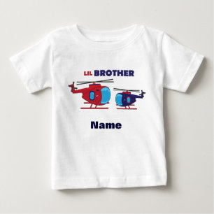 Camiseta Aprendendo o helicóptero do irmão de Lil dos doc