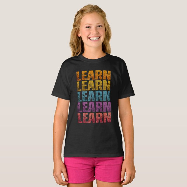 Camiseta APRENDER APRENDER (Frente Completa)