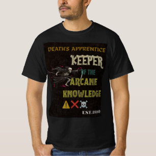 Camiseta Aprendiz da Morte Guardião do Conhecimento Arcano