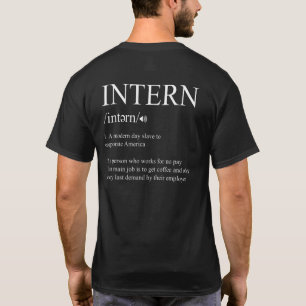 Camiseta Aprendiz de Assistente de Internação de Definição
