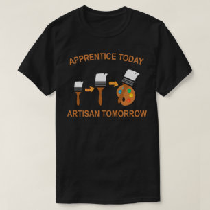 Camiseta aprendiz hoje artesão amanhã