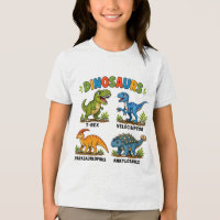 Aprendizado de Espécies de Dinossauros para Crianç