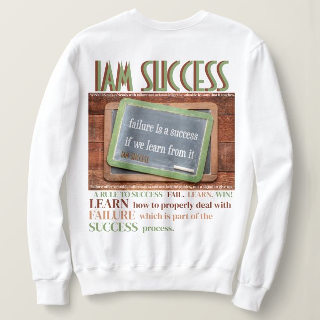 CAMISETA APRENDIZAGEM DA FALHA (Verso do Design)