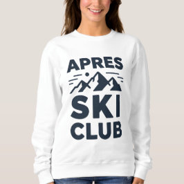 Camiseta Apres Ski Club Logotipo da Montanha - Inverno Masc