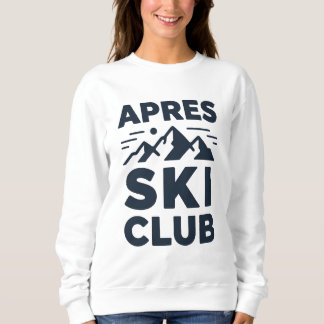 Camiseta Apres Ski Club Logotipo da Montanha - Inverno Masc
