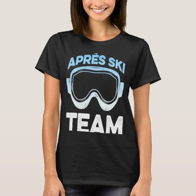 Camiseta Aprés Ski Team Skier (Frente)