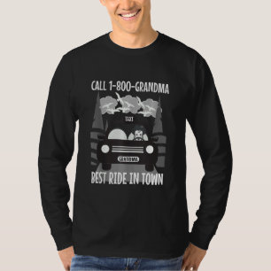Camiseta Apresenta Para Avós, Cute Call 1 800 Avó