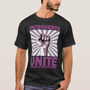 Camiseta Apresenta Unir-Se Separadamente Em Suas Próprias C