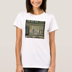 Camiseta Apresentação no templo, detalhe da história
