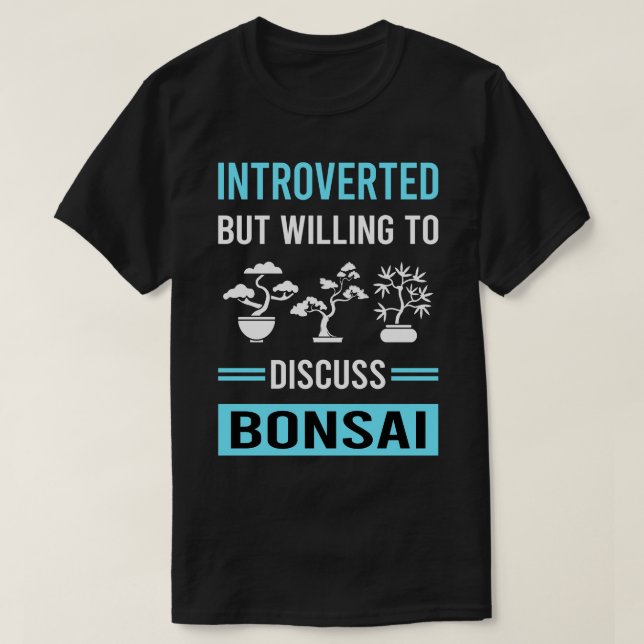 Camiseta Apresentada Bonsai (Frente do Design)