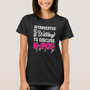 Camiseta Apresentada Rapariga K pop Merchandise Merch K pop