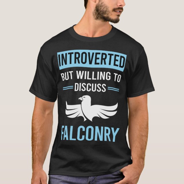 Camiseta Apresentado Falconry Falconer (Frente)