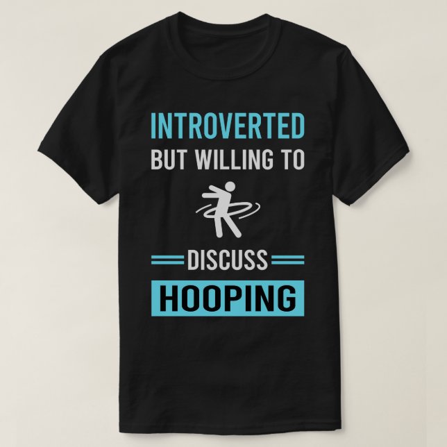 Camiseta Apresentado Hooping Hoop Hooper (Frente do Design)