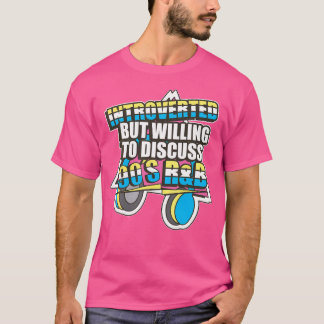 Camiseta Apresentado legal, Mas Disposto A Discutir O Rb Mu