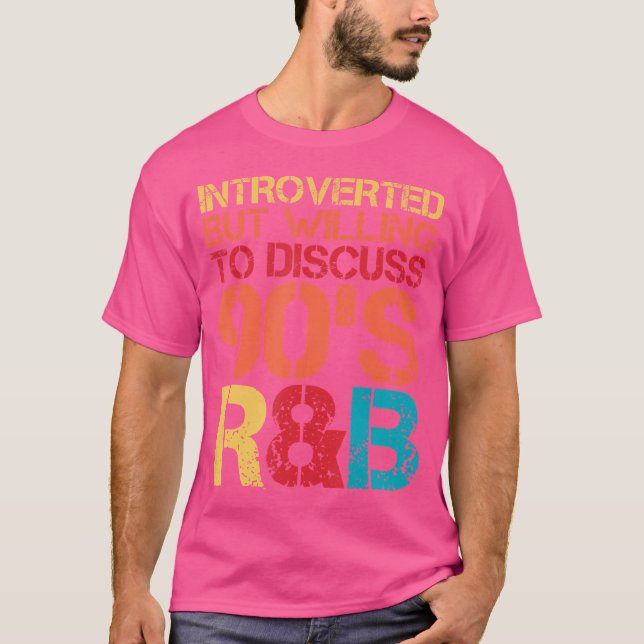 Camiseta Apresentado, Mas Disposto A Discutir A Entrada Rnb (Frente)