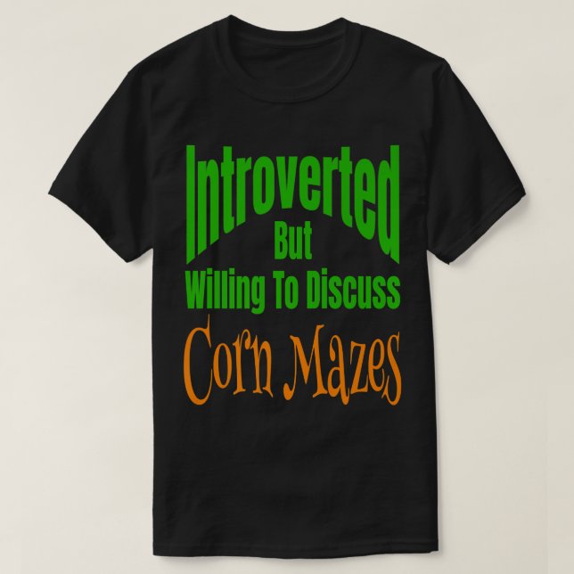 Camiseta Apresentado, Mas Disposto A Discutir A Queda Do Mi (Frente do Design)