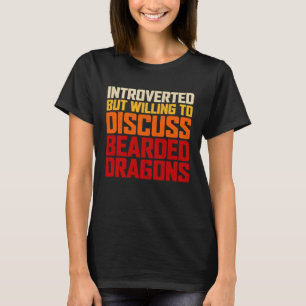 Camiseta Apresentado, Mas Disposto A Discutir Dragões Com M