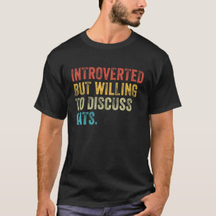 Camiseta Apresentado Mas Disposto A Discutir Gatos Kitten P