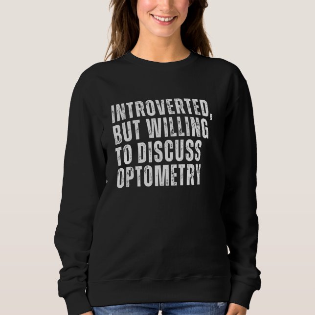 Camiseta Apresentado, mas disposto a discutir introdução de (Frente)
