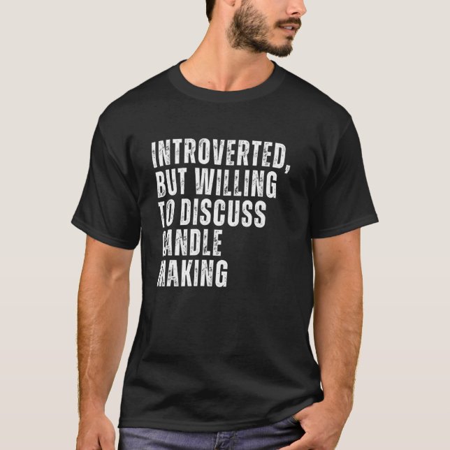 Camiseta Apresentado mas disposto a discutir o Fazer de Vel (Frente)