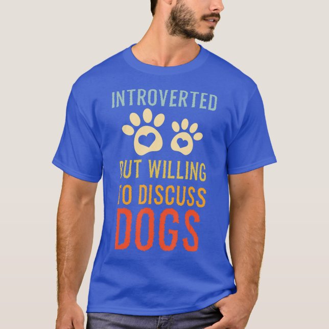 Camiseta Apresentado, Mas Disposto A Discutir O Presente Do (Frente)