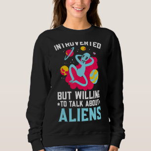 Camiseta Apresentado Mas Disposto A Falar Sobre Aliens Crip