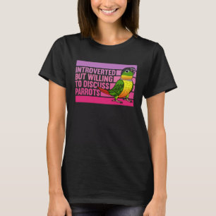 Camiseta Apresentado, Mas Parrots Amarelo, Cheek Verde C