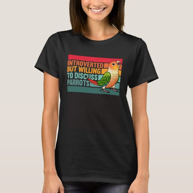 Camiseta Apresentado Mas Parrots Green Cheek Conu (Frente)