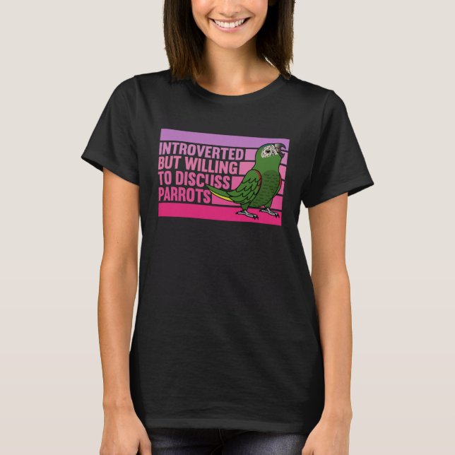 Camiseta Apresentado Mas Parrots Hahns Macaw 1 (Frente)