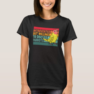 Camiseta Apresentado Mas Parrots Peach encarou Lutino Amare