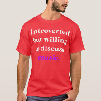 Camiseta Apresentado Mas Willingo Discute os amigos da Músi