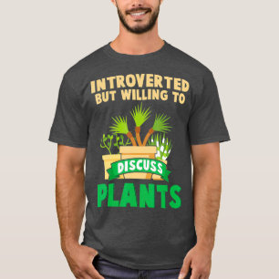Camiseta Apresentado Nerd Florista Shy Gardener
