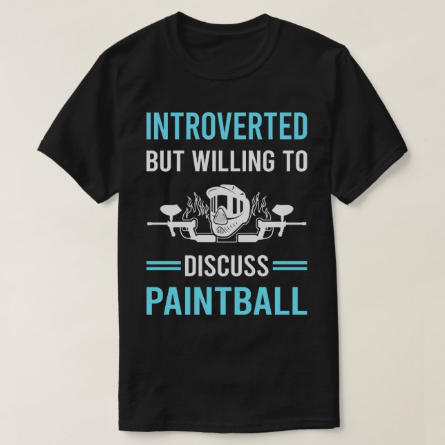 Camiseta Apresentado Paintball (Frente do Design)