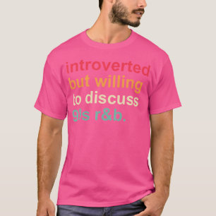 Camiseta Apresentador Engraçado Apresentado Mas Disposto A