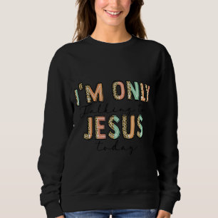 Camiseta Apresentador, estou falando com Jesus hoje 1