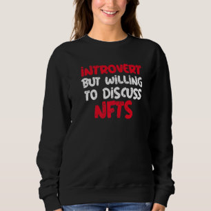 Camiseta Apresentador, Mas Disposto A Discutir A Nfts Dizen