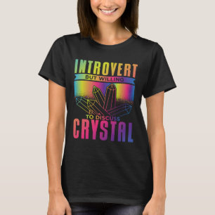 Camiseta Apresentador, mas disposto a discutir o Crystal
