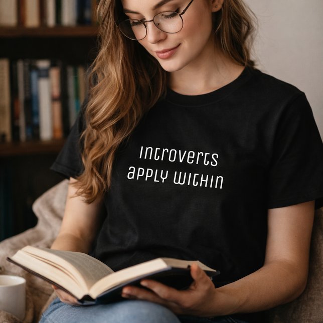 Camiseta Apresentadores aplicam-se dentro de uma citação en (Criador carregado)