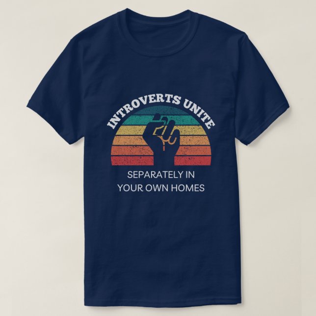 Camiseta Apresentadores Se Unem Em Suas Próprias Casas, Apr (Frente do Design)