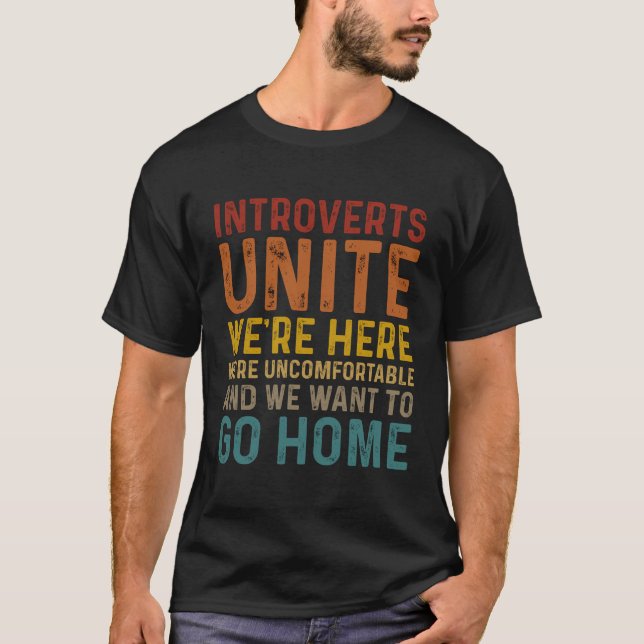 Camiseta Apresentadores Se Unem Estamos Aqui Desconfortávei (Frente)
