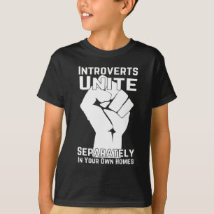 Camiseta Apresentadores Se Unem Separadamente Em Suas Próp